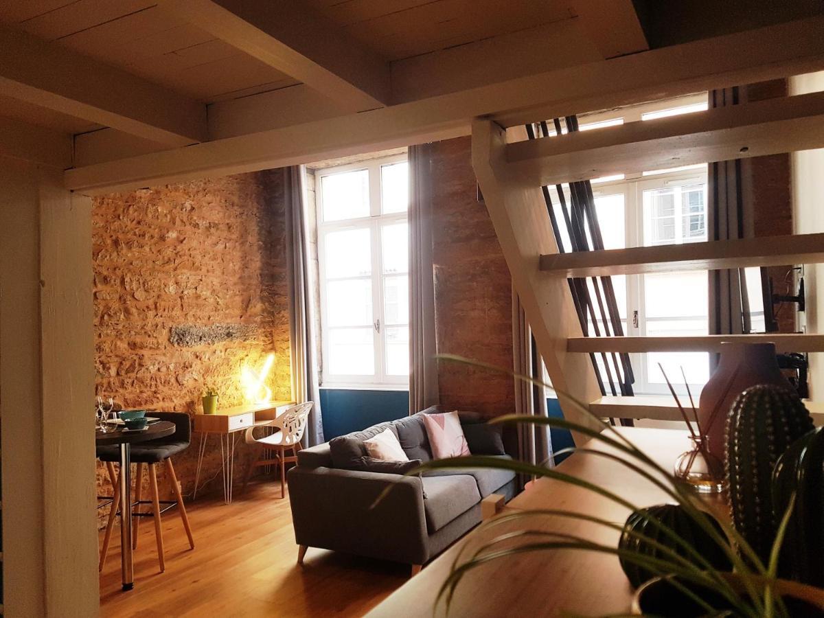 Charmant Appartement Style Canut Pentes Croix Rousse Lyon Exterior foto