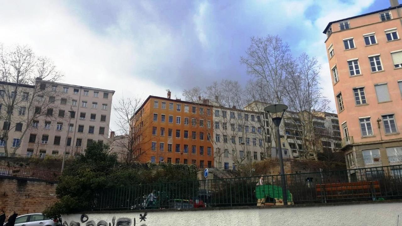 Charmant Appartement Style Canut Pentes Croix Rousse Lyon Exterior foto