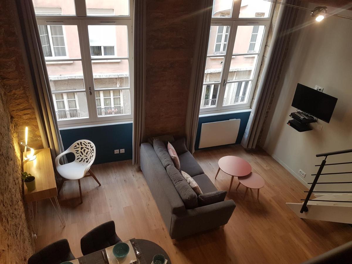 Charmant Appartement Style Canut Pentes Croix Rousse Lyon Exterior foto